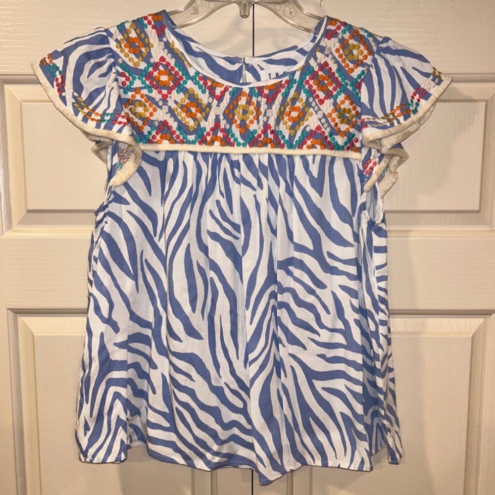 NWOT • Size Small • Anthropologie THML • Embroidered Top
